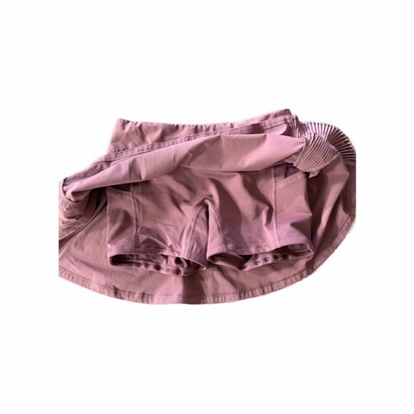 Lululemon Play Off the Pleats Women’s Size 2 Skirt Skort in Vintage Mauve - Picture 4 of 14